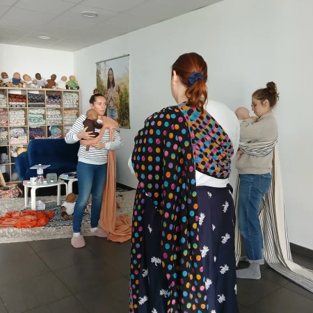 Formation portage bébé EAJE crèche portage physiologique LBDC Formations professionnels petite enfance